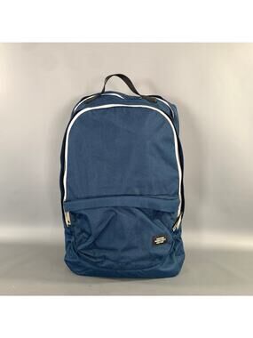 JACK SPADE Navy Solid Canvas Backpack Bag